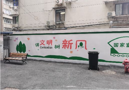 咸阳社区墙绘